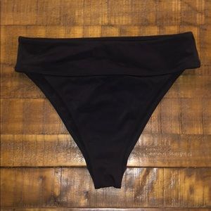 Black French Cut Bikini Bottoms